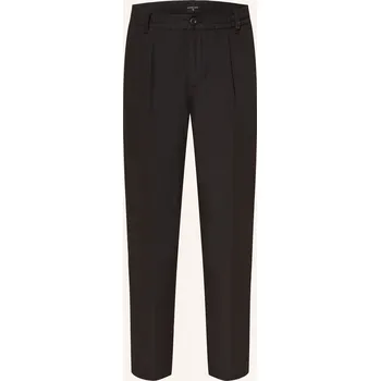 Pánské kalhoty Strellson Pánské Kalhoty Lui Relaxed Fit, černá, 30