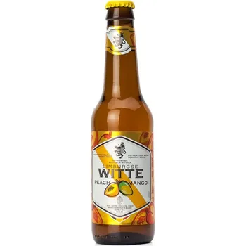 Pivo Limburgse Witte Peach & Mango 0,33 l