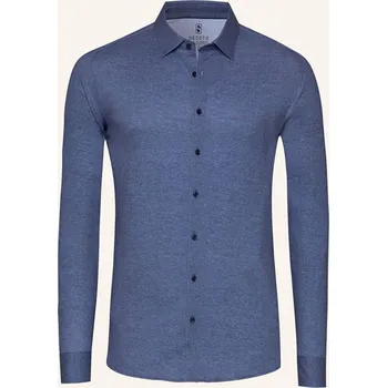 Pánská košile Desoto Pánská Žerzejová Košile Slim Fit, modrá, 46