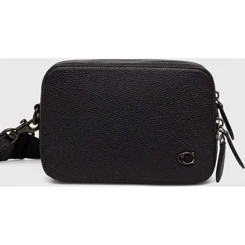 Kabelka Kožená taška Coach černá barva CR782 99X, vel. ONE SIZE