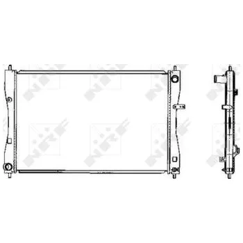 Chladič motoru Chladič, chlazení motoru NRF 53463