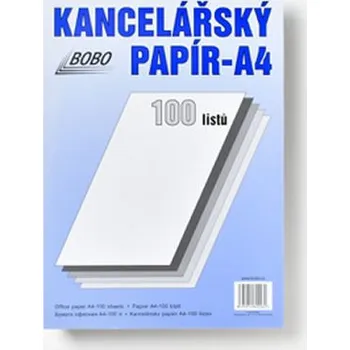 Papír pro tiskárny Kancelářský papír A4, 70 g, 100 listů