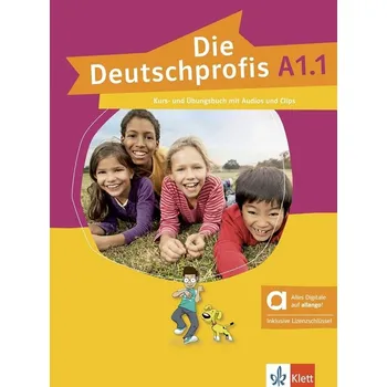 Německý jazyk Die Deutschprofis A1.1 – Hybride Ausgabe – Kurs./Übungsbuch + MP3/Clips allango.net + Lizenz (24 Monate)