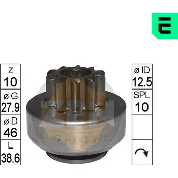 Startér Volnoběžný převod, startér ERA ZN1779