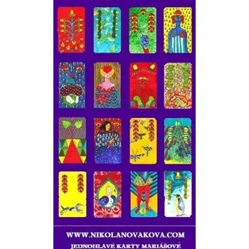 mariášová karta HRACÍ KARTY /JEDNOHLAVÉ KARTY MARIÁŠOVÉ/