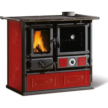 Krbová kamna La Nordica Termorosa D.S.A. - Liberty bordó