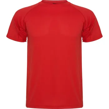 Pánské tričko Dětské sportovní tričko Montecarlo červená (60) 8