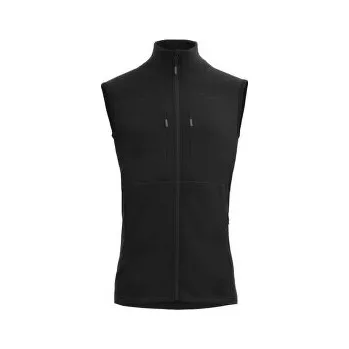 Pánská vesta Devold Egga Grid Merino Vest Men 960A CAVIAR černá XL