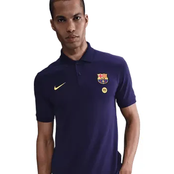 Pánská košile Pánská polokošile Nike FC Barcelona 25/26 Polo modrá