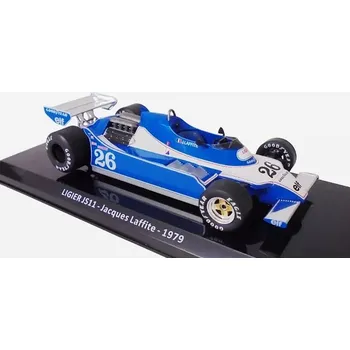 autíčko Centauria Ligier JS11 #26 1979 Jacques Laffite 1:24 - časopis s modelem Ligier JS11 - kovový model