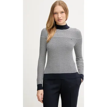 Pánský svetr Svetr Tommy Hilfiger WW0WW47462 námořnická modř 59X, vel. XS