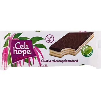 Oplatka mléčná polomáčená s amaranthem bez lepku - Celihope 35g