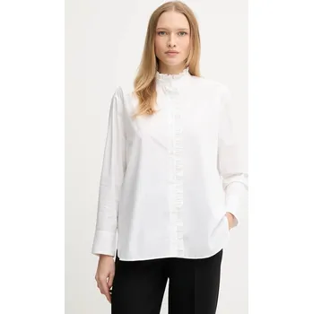 Pánská košile Bavlněná košile Tommy Hilfiger WW0WW46848 béžová 01B, vel. 38