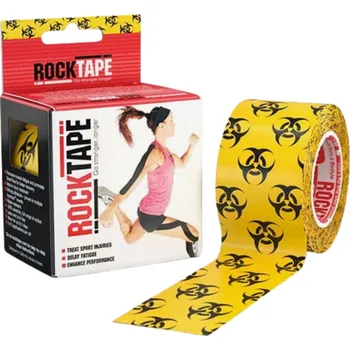 Tejpovací páska Rock Tape – tejpy (pásky) pro kinesiology taping (5 cm x 5 m) biohazard_