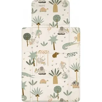 Přebalovací podložka Albero Mio Cestovní přebalovací pult NEW CP4 Zábava v tropech