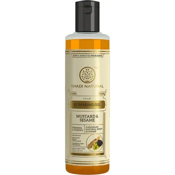Tělový olej Khadi Natural Masážní olej Slimming oil 210 ml