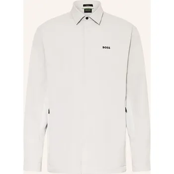 Pánské oblečení Boss Pánská Svrchní Košile Urban Ze Směsi Materiálů, světle...