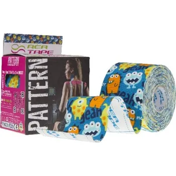 Tejpovací páska Rea Tape Pattern - páskové náplasti pro kineziologické tejpování (5cm x 5m) monster