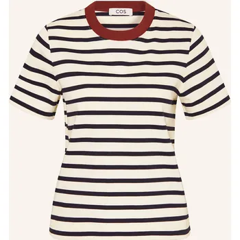 Cos Dámské Tričko, tmavě modrá / bílá, 32