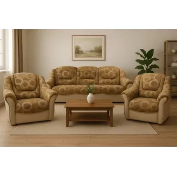 Sedací souprava Sedací souprava Bára 3f+1+1 Arlo 5/béžová - doprava zdarma - SLEVA 3% s kodem radost25