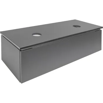 Ložnice Swiss aqua technologies Koupelnová skříňka SAT Feel 120x30x46 cm antracit mat SATFEEL120ANTD