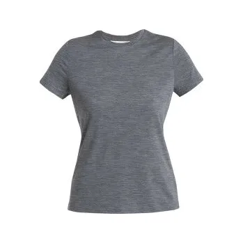 Dámské tričko Icebreaker Merino 150 Tech Lite III SS Women GRITSTONE HTHR-013 šedá S
