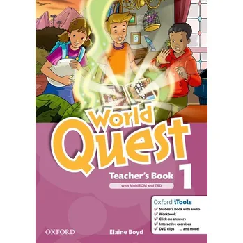 Kniha World Quest 1 Teacher's Book Pack