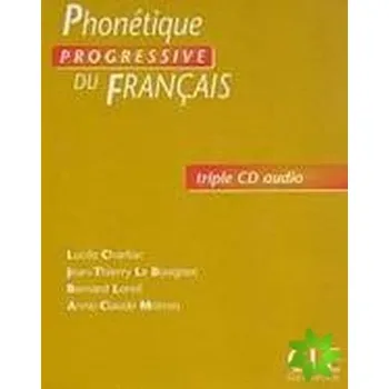 Francouzský jazyk Phonétique progressive du francais Débutant Coffret CD audio
