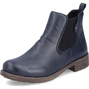 Dámské kozačky Dámská kotníková obuv RIEKER 79450-14 modrá W5 40