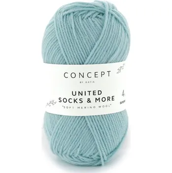 Příze Příze Katia United Socks & More 030 Water blue