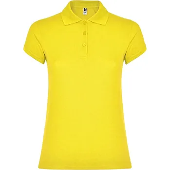 Pánské oblečení Dámská polokošile Estrella - VÝPRODEJ S žlutá (03)