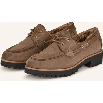 Dámské mokasíny Paul Green Dámské Boty Typu Boots Earth, hnědá, 37,5