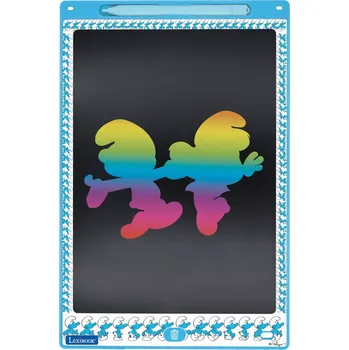 Magnetická kreslící tabulka Lexibook Kreslicí tablet s E-inkem - Šmoulové