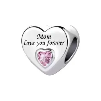 Korálek Prosperk Korálek na náramek Maminka love you forever