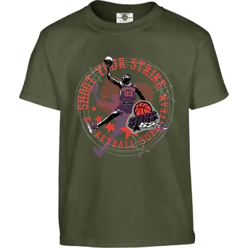 Pánské tričko Tričko Stars 52 Druh: Dětské, Barva: Khaki, Velikost: 110-XS