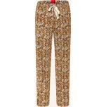 Hugo Dámské Pyžamové Kalhoty Casual, koňaková / krémová /...