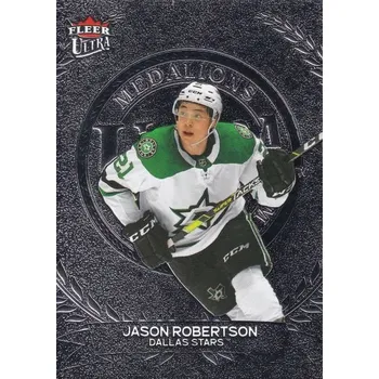 Karetní hra paralel karta JASON ROBERTSON 22-23 Fleer Ultra Medallion číslo M-22