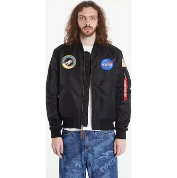 Pánský bomber Bomber Alpha Industries MA-1 VF NASA Black L