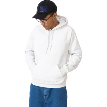 Pánská mikina Mikina S Kapucí Carhartt WIP Chase Ash Heather Gold - XL