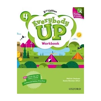 Kniha Everybody Up Second Ed 4 Workbook with Online Practice