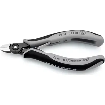 Kleště Boční štípací kleště, pře sné 7902 ESD 125mm KNIPEX