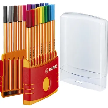 Popisovač STABILO point liner 88 sada 20 ks ColorParade závěsné