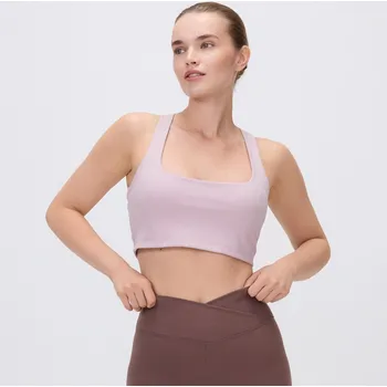 Dámské tričko Reserved - Sportovní top - pudrově růžová - 886IE-39X - 886IE-39X-L