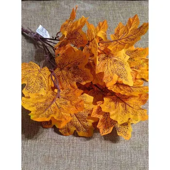 umělá květina Umělá větvička podzimní javor