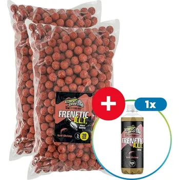 Boilies 10kg Boilies Carp Only Frenetic A.L.T. Krill a Kreveta 24mm + Booster ZDARMA
