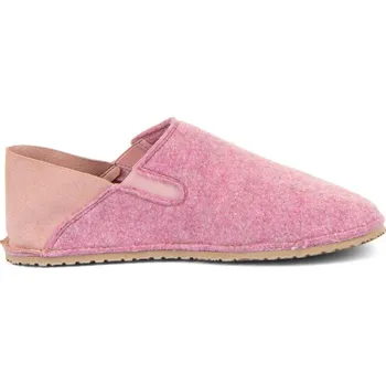 Dívčí bačkory FRODDO SLIP-ON WOOLY Pink II | Barefoot přezůvky - 42