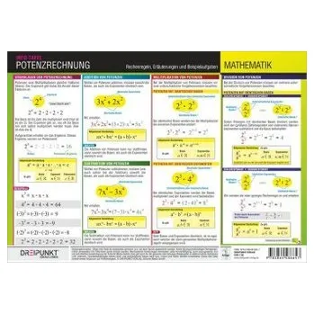 Matematika Potenzrechnung - Schulze, Michael