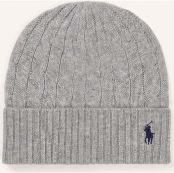 Čepice Polo Ralph Lauren Dámská Čepice, světle šedá, one size