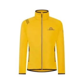 Pánská mikina La Sportiva Promo Fleece Men Yellow/Black žlutá XXL