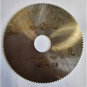 Pilový kotouč Pilový kotouč na kov 100x1,6x22 mm 100z ČSN 2910 PILANA výprodej